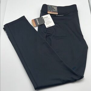 Reebok Compression‎ Performance Pants Tight Fit Mens XL Black Workout Base Layer